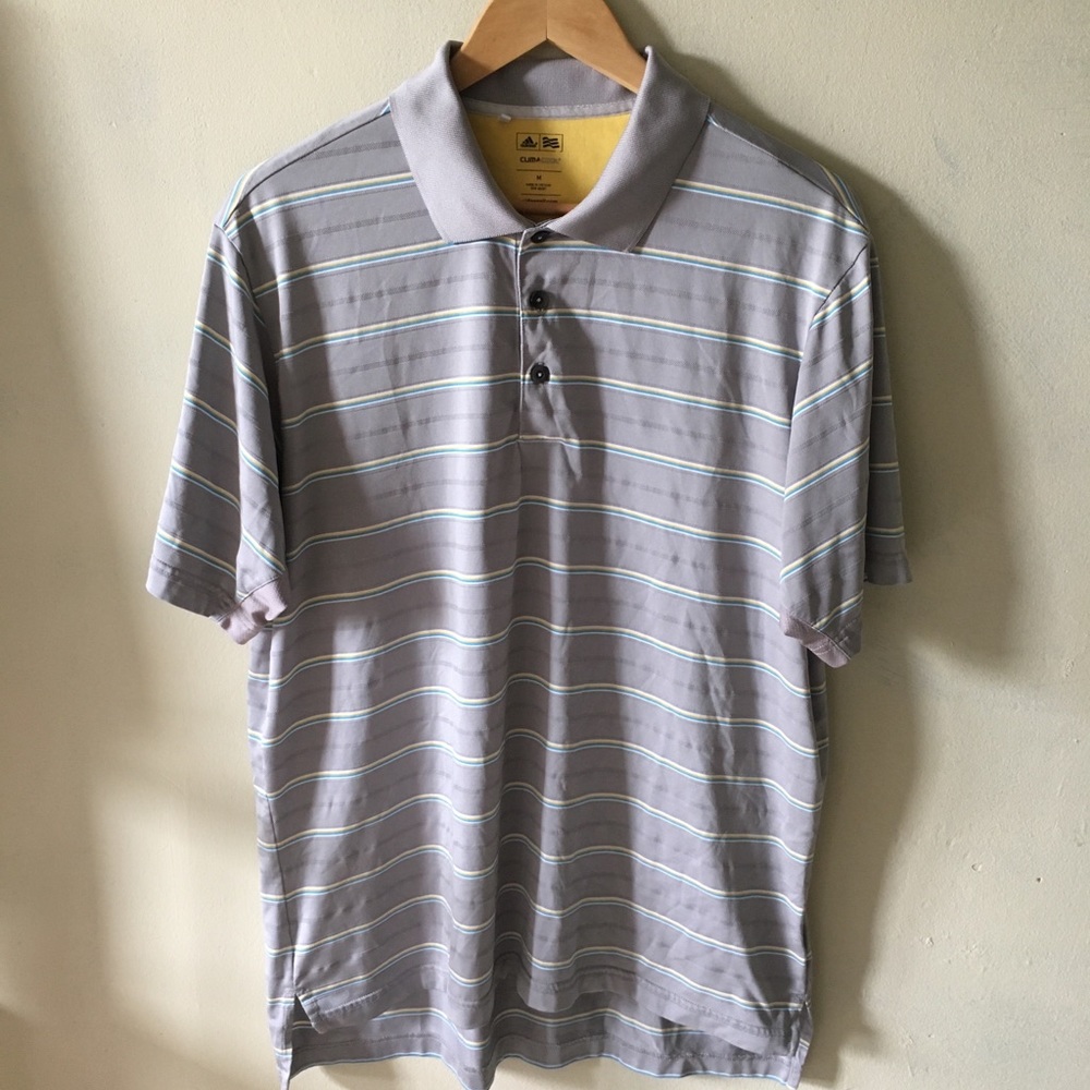 Adidas Clima Cool Polo Shirt Size Medium